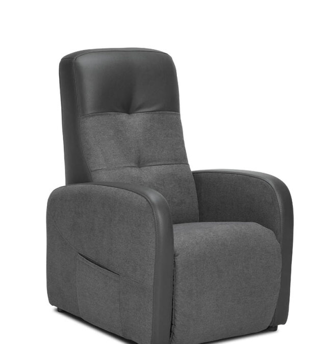 NOVA FAUTEUIL MULTIPOSITIONS FERME GRIS