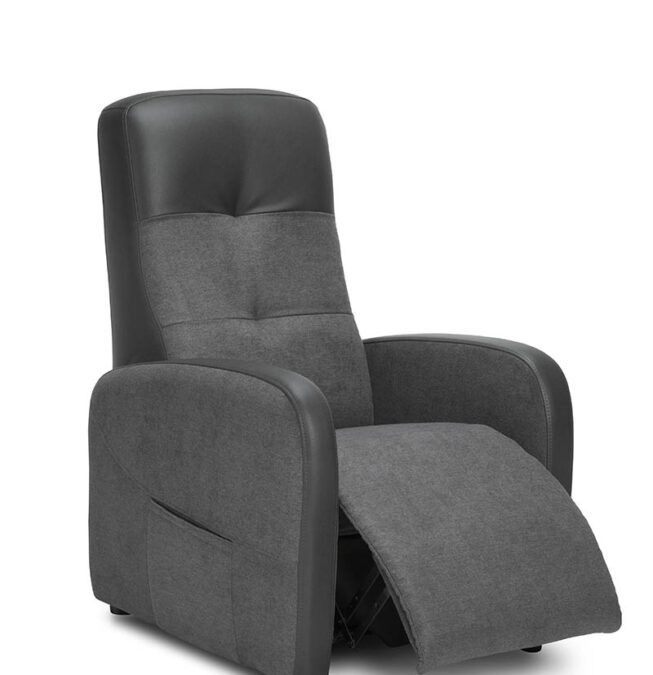 NOVA FAUTEUIL MULTIPOSITIONS RELAX GRIS